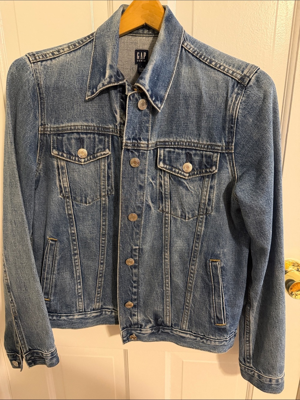 GAP Light Blue Washed Denim Jacket